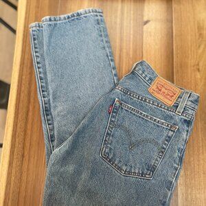 Levi's 501 Originals High Rise Straight Leg Crop Jeans 26
